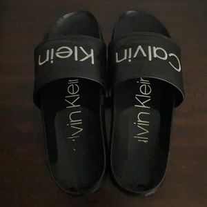 calvin Klein slides